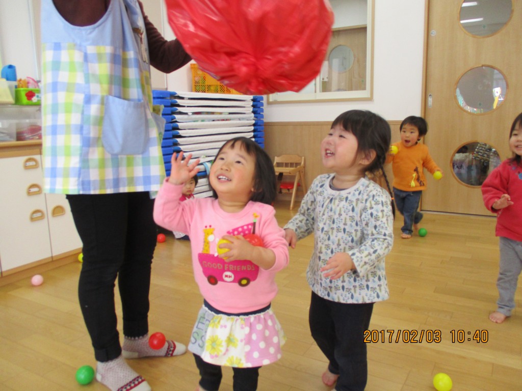 節分の日 乳児部 認定こども園ふたば 春日部市